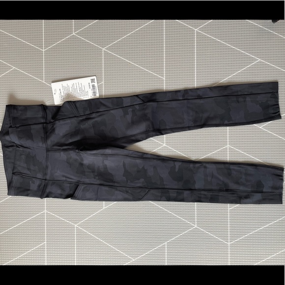 NWT Lululemon Fast & Free High-Rise Crop 23” - Heritage 364 Camo Deep Co… - Picture 1 of 4